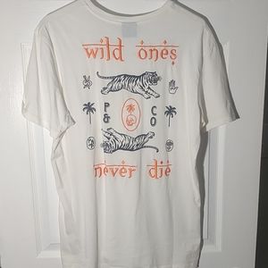 P&Co "Wild Ones Never Die" Sanskrit Tee Shirt